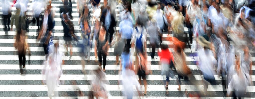pedestrians, people, busy, movement, hectic, osaka, city, japan, street, asia, crowded, crossing, walking, people, people, people, people, people
